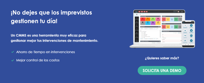 Intervenciones de mantenimiento CMMS