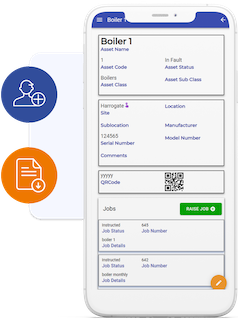 Accede a datos esenciales de tus recintos y activos con la app móvil y gestión de códigos QR