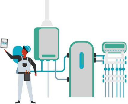 Dematerialize work order management processes