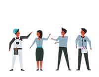 personnages plan de travail maintenance
